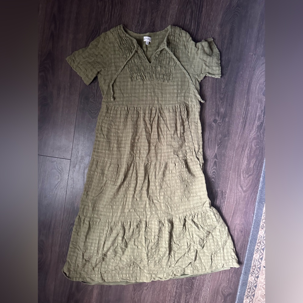 Wonderly Textured Cotton Dress